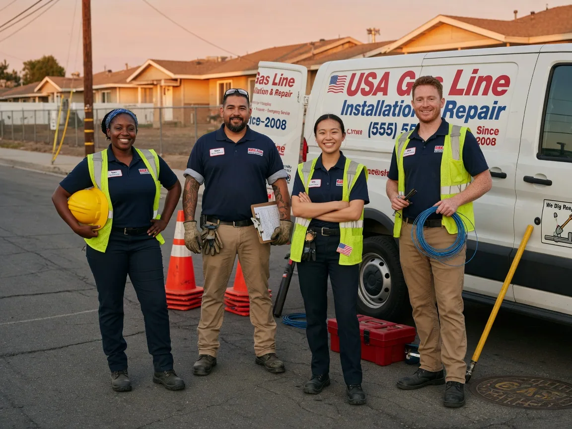 Gas Line Installation company in Mcqueeney, TX